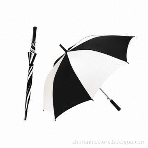 Golf Umbrella with EVA Handle, Made of 190T Polyester Material